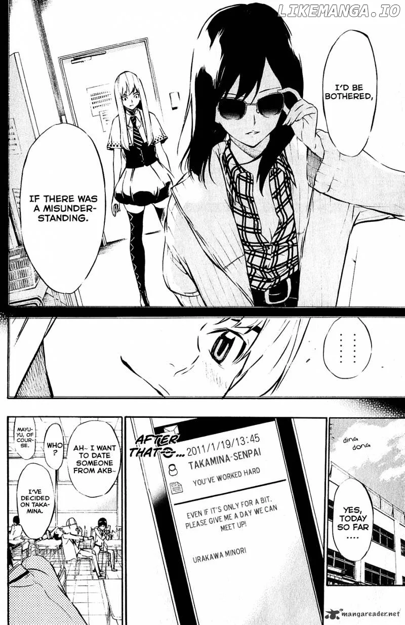 AKB49 - Renai Kinshi Jourei Chapter 38 page 6