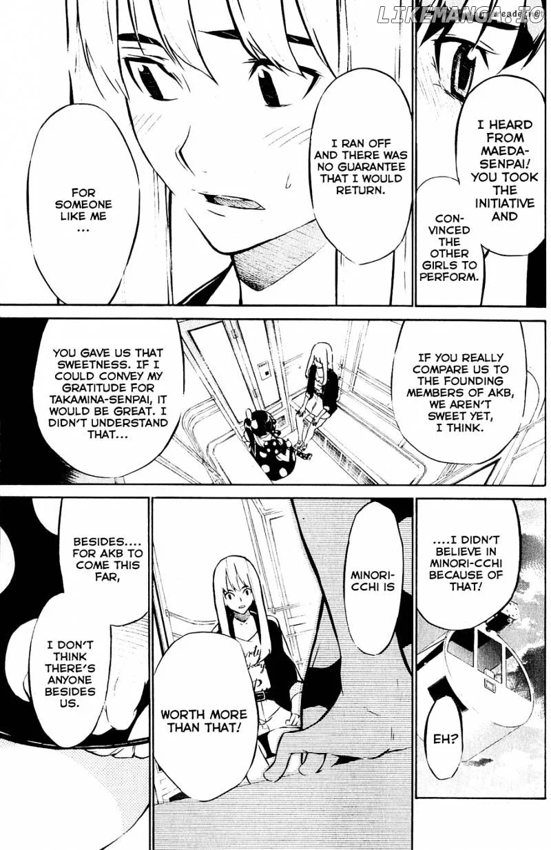 AKB49 - Renai Kinshi Jourei Chapter 38 page 17