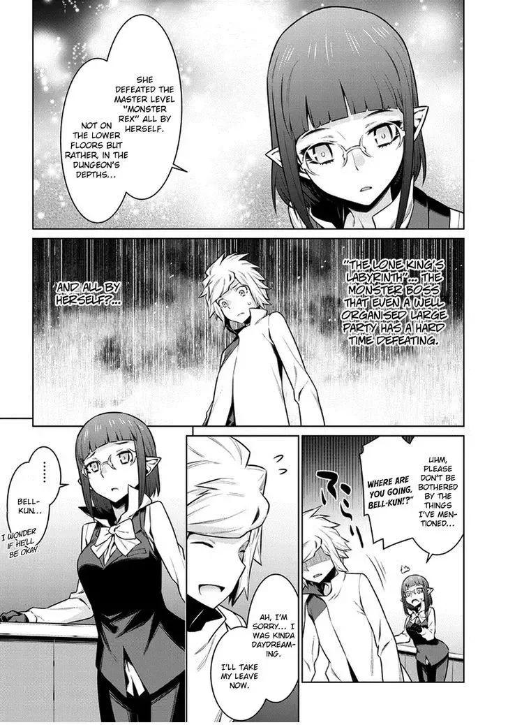 Dungeon ni Deai wo Motomeru no wa Machigatteiru Darou ka Chapter 37 page 9