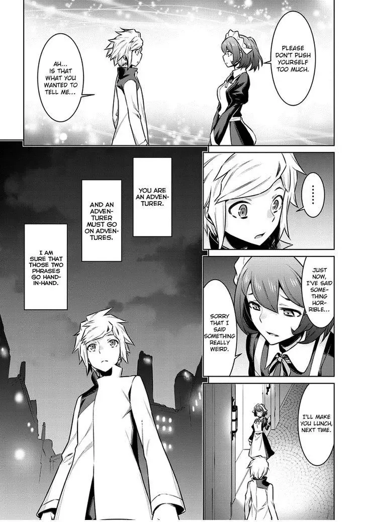 Dungeon ni Deai wo Motomeru no wa Machigatteiru Darou ka Chapter 37 page 17