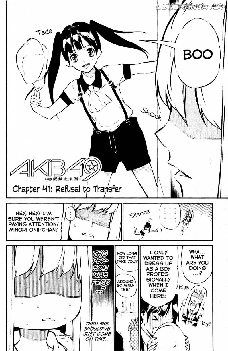 AKB49 - Renai Kinshi Jourei Chapter 41 page 3