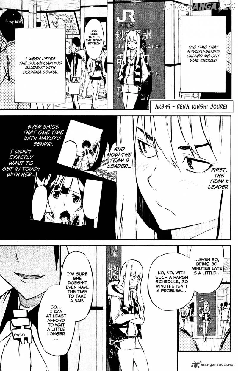 AKB49 - Renai Kinshi Jourei Chapter 41 page 2