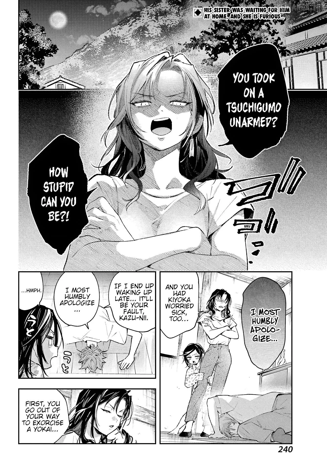 The Thread User of the Shichijou Family ~The Genius Sorcerer Who Wants to Live Normally Starts Exterminating Youkai with an Uninvited Apprentice~ Chapter 4 page 2