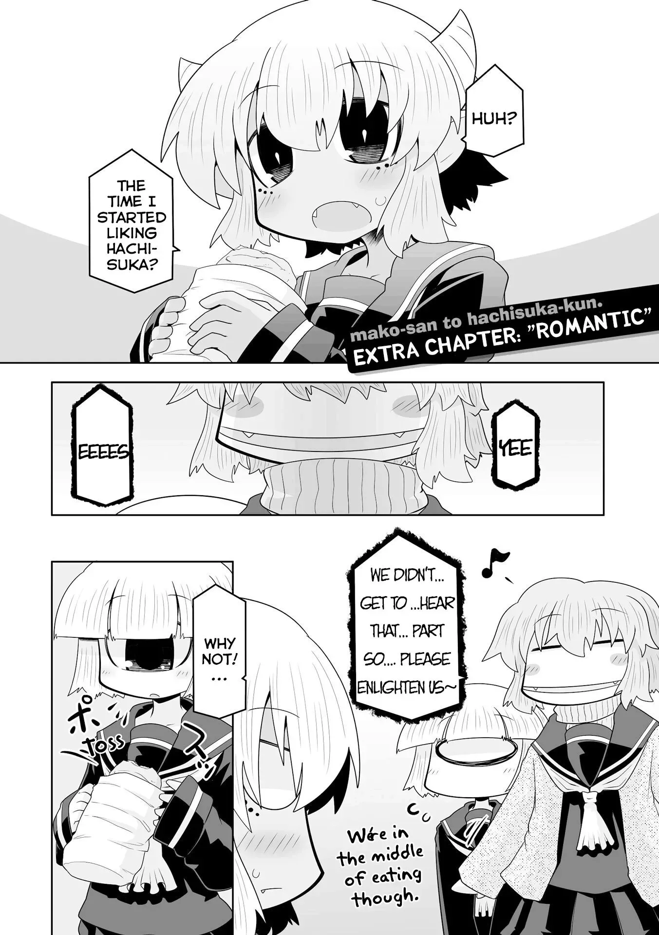 Mako-san to Hachisuka-kun. Chapter 38.5 page 1