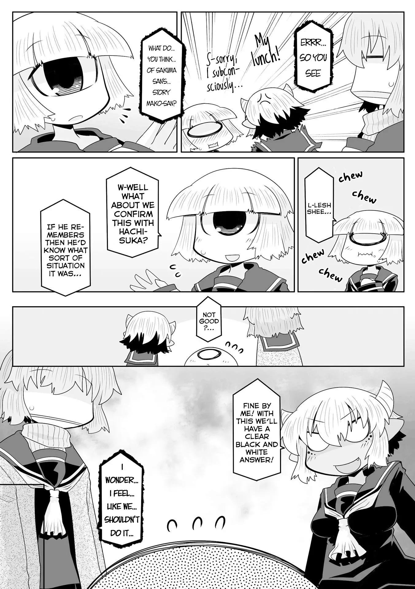 Mako-san to Hachisuka-kun. Chapter 38.5 page 5