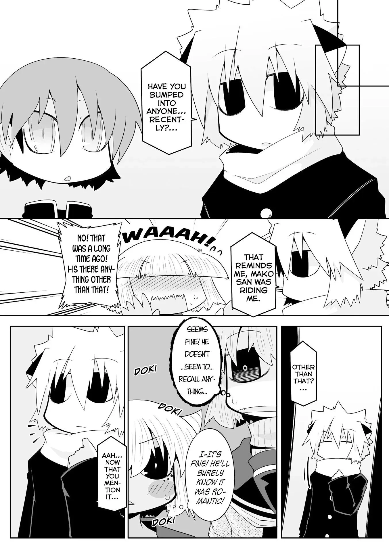 Mako-san to Hachisuka-kun. Chapter 38.5 page 6