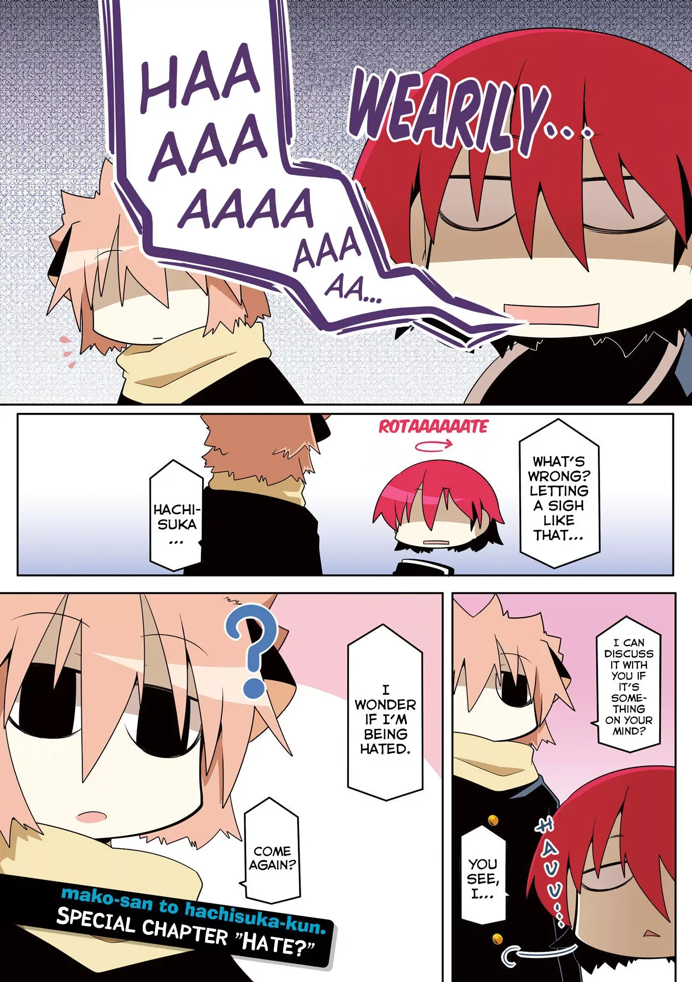 Mako-san to Hachisuka-kun. Chapter 38.75 page 6