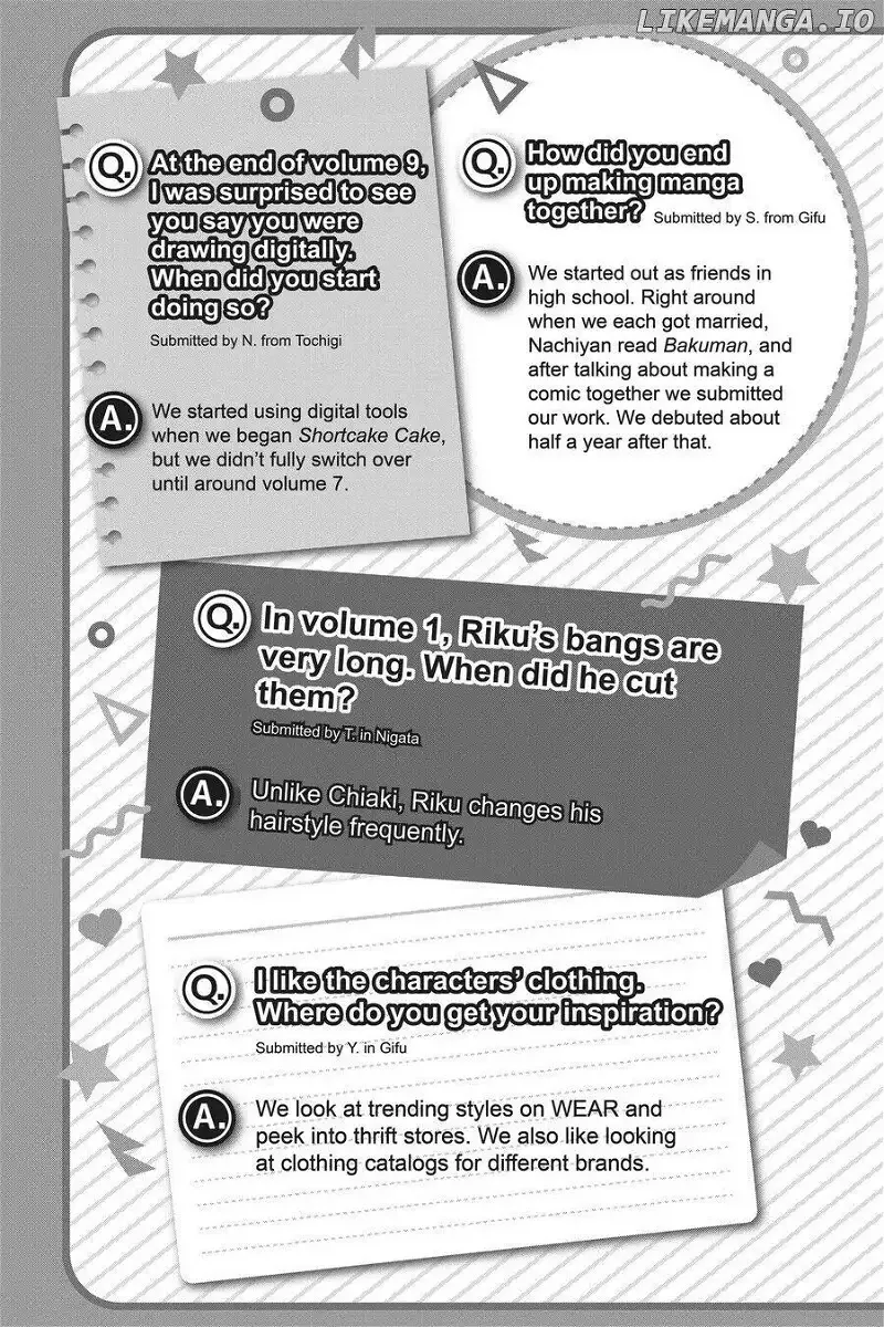Short Cake Cake Chapter 54 page 53