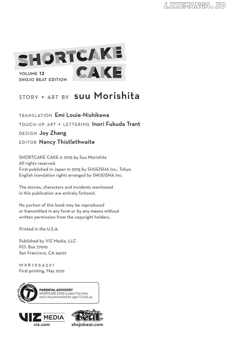 Short Cake Cake Chapter 54 page 59