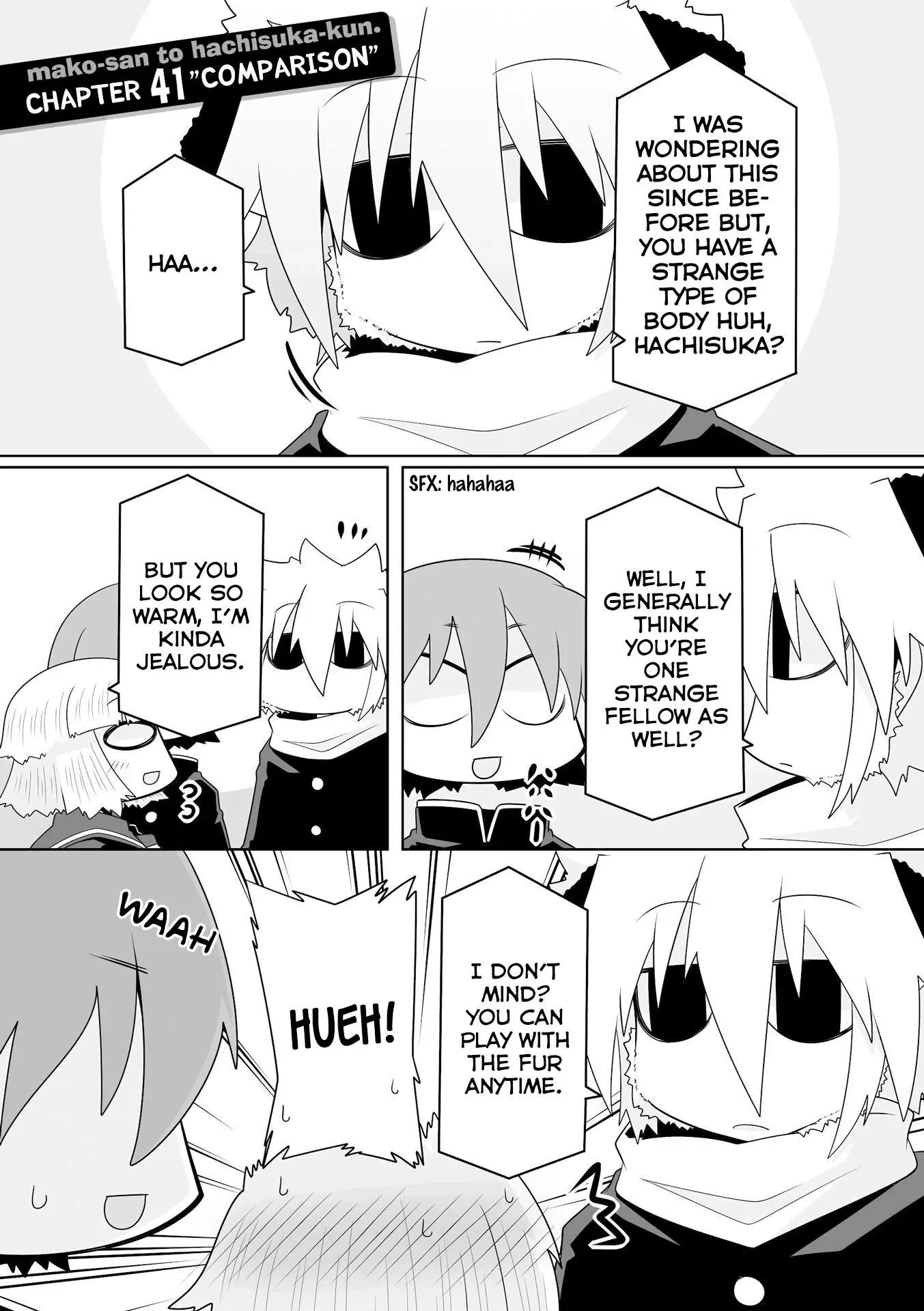 Mako-san to Hachisuka-kun. Chapter 41 page 1