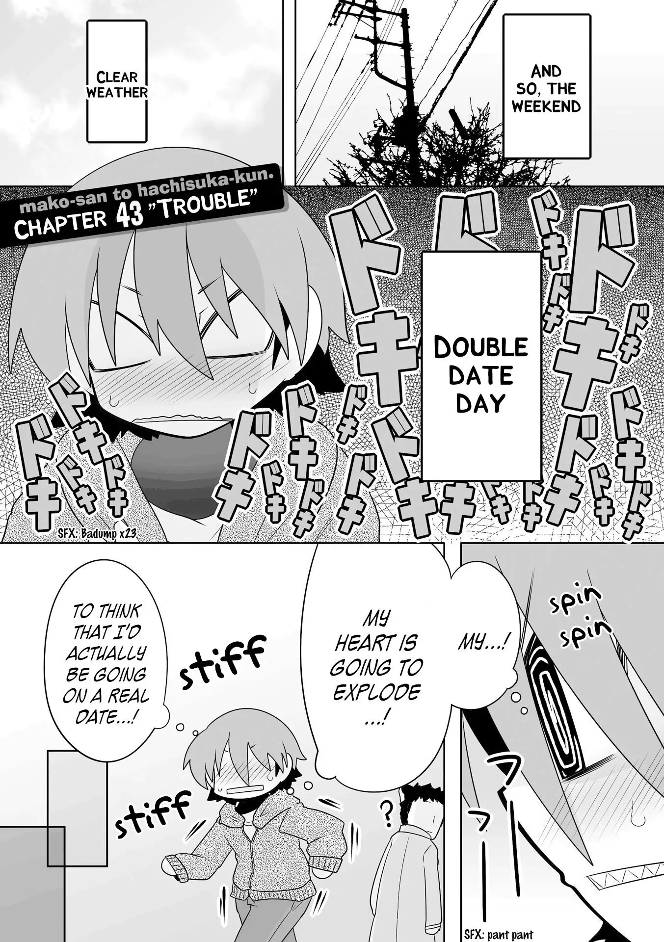 Mako-san to Hachisuka-kun. Chapter 43 page 1