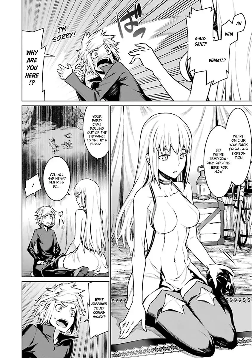 Dungeon ni Deai wo Motomeru no wa Machigatteiru Darou ka Chapter 67 page 12