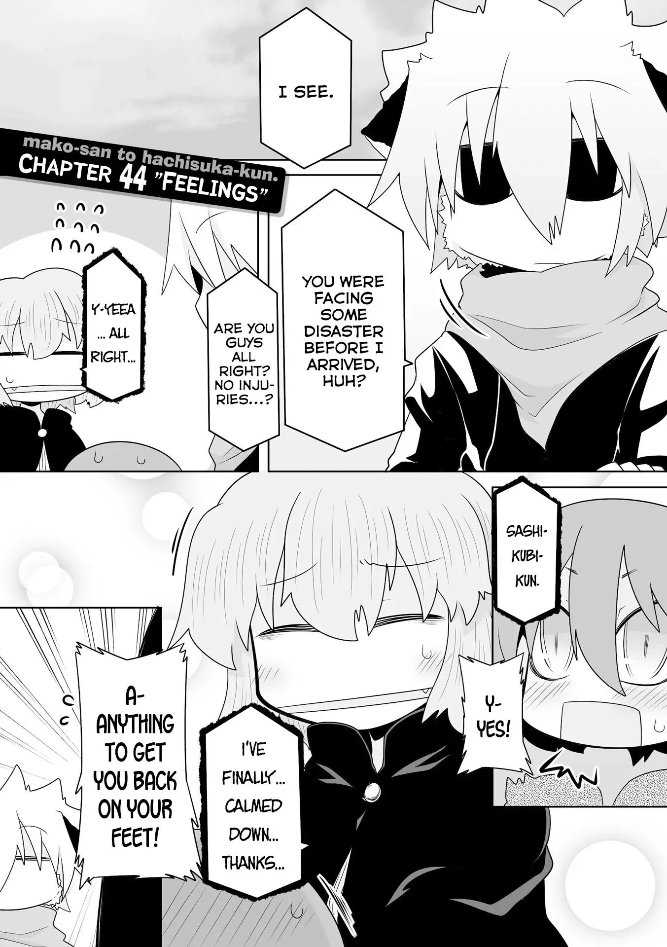 Mako-san to Hachisuka-kun. Chapter 44 page 1