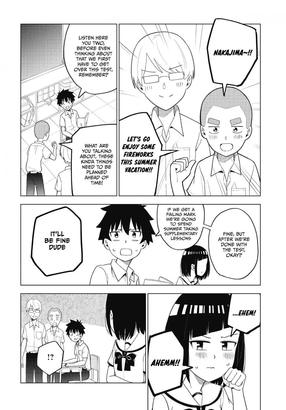 My Classmate Tanaka-San Is Super Scary Chapter 52 page 3