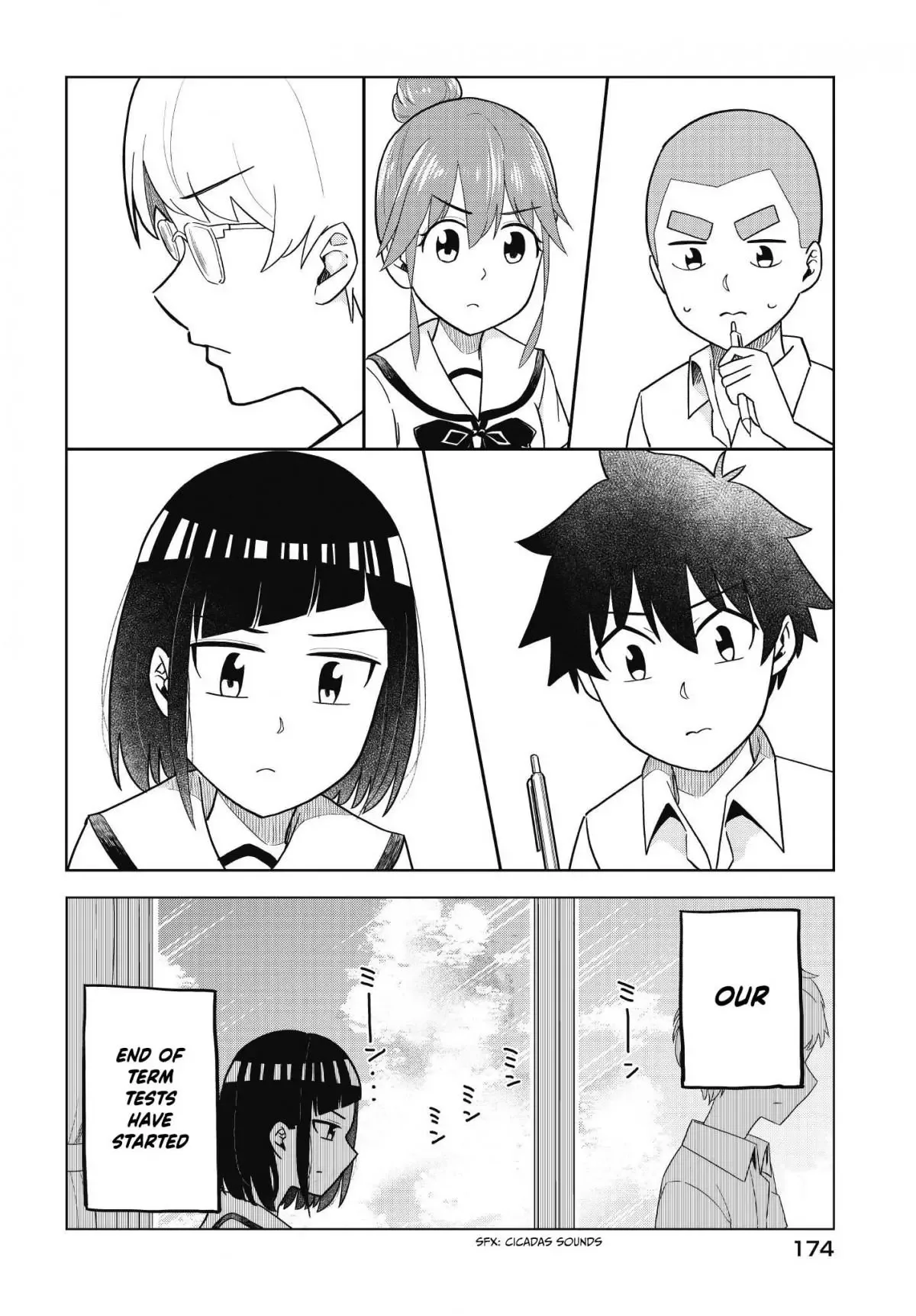 My Classmate Tanaka-San Is Super Scary Chapter 53 page 9