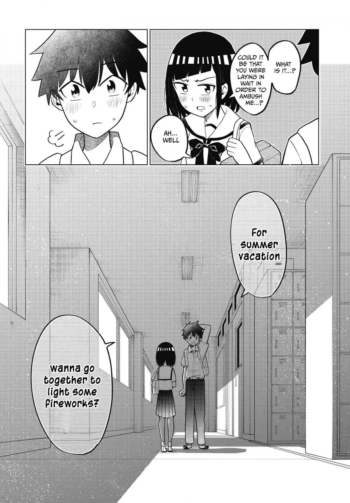 My Classmate Tanaka-San Is Super Scary Chapter 54 page 9