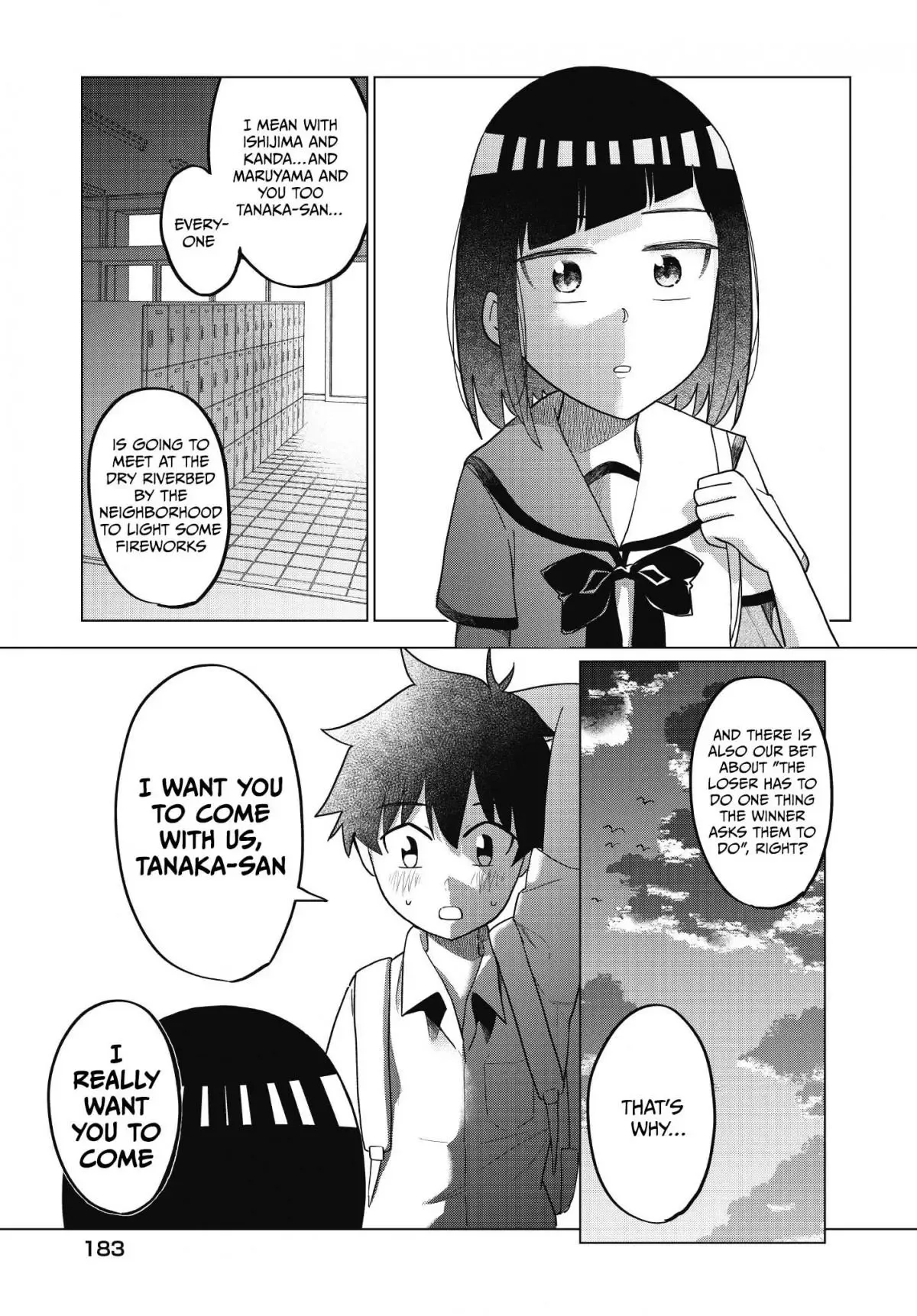My Classmate Tanaka-San Is Super Scary Chapter 54 page 10