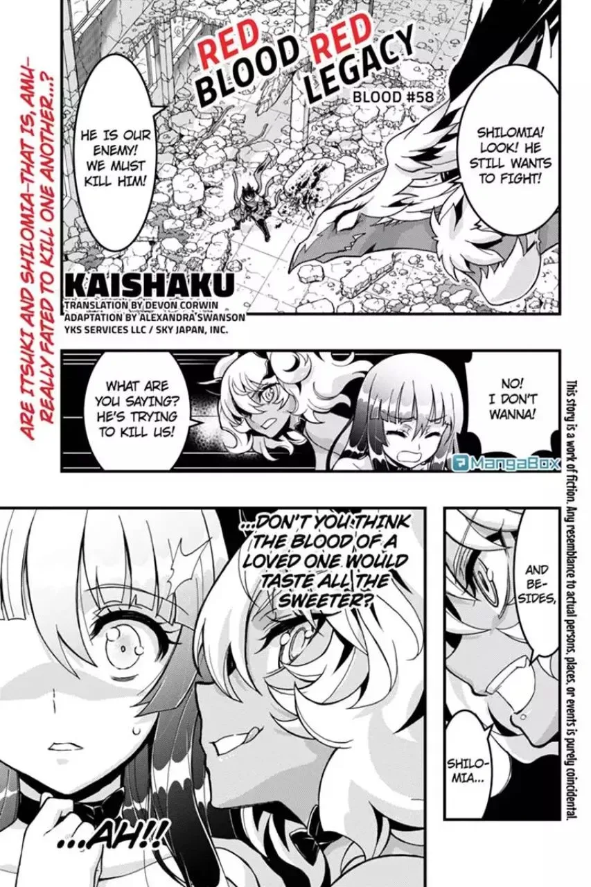 Aka Akatoretachi No Monogatari Chapter 58 page 1