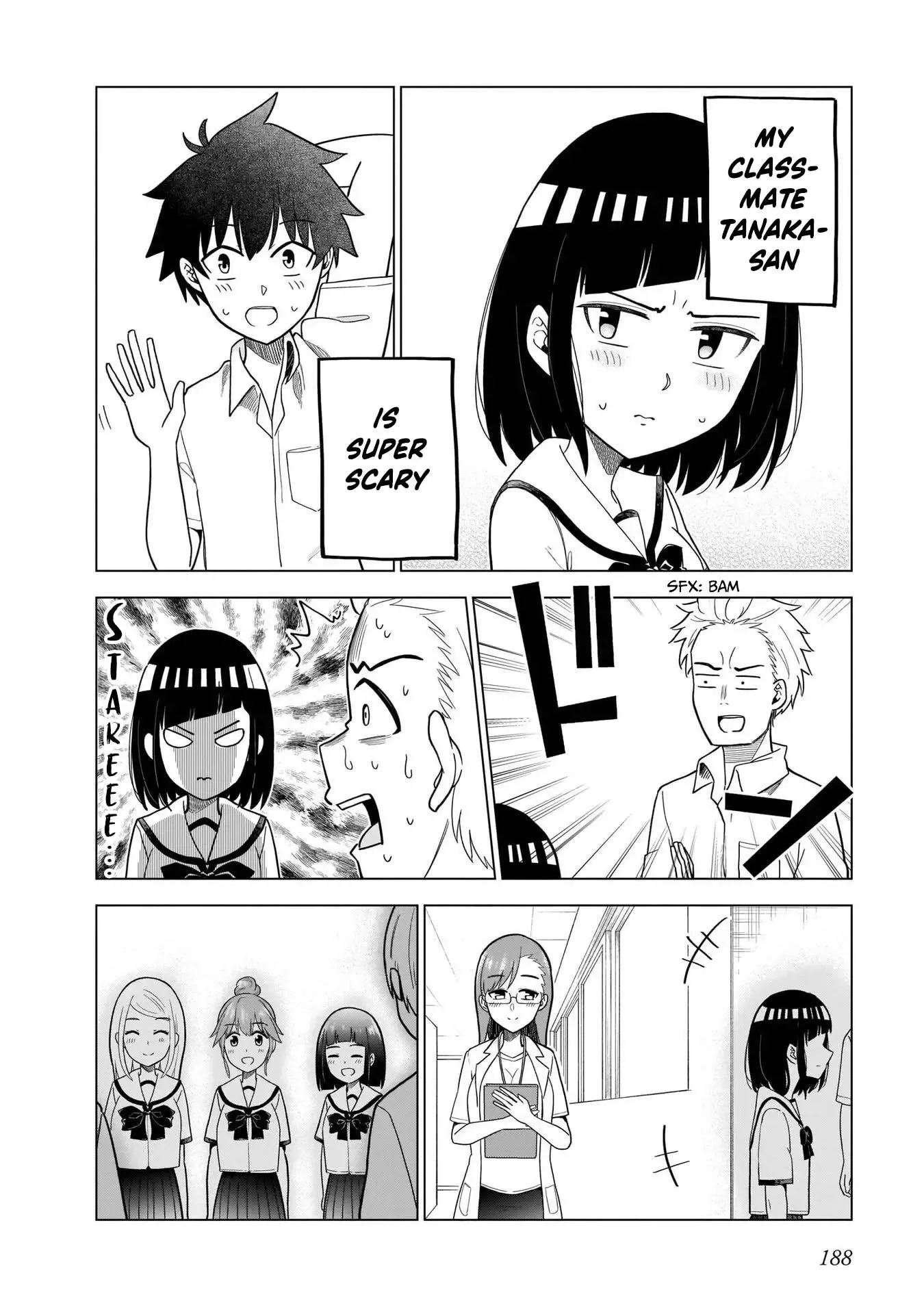 My Classmate Tanaka-San Is Super Scary Chapter 57 page 15