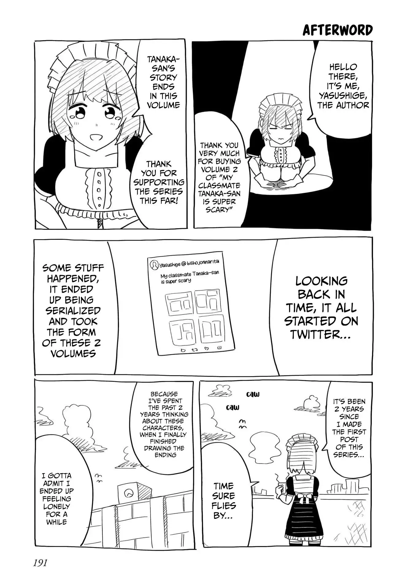 My Classmate Tanaka-San Is Super Scary Chapter 57 page 18