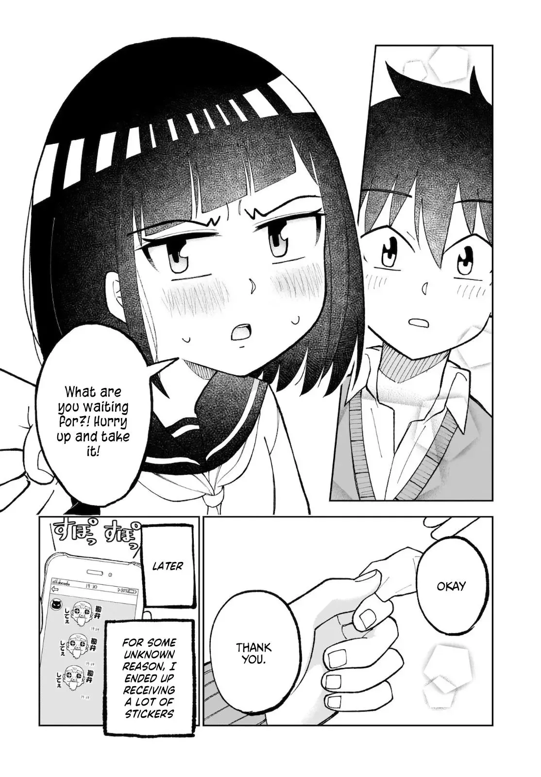 My Classmate Tanaka-San Is Super Scary Chapter 30 page 7
