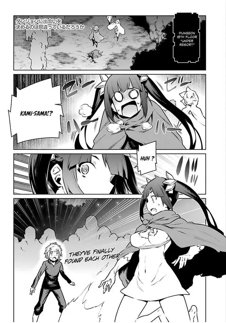 Dungeon ni Deai wo Motomeru no wa Machigatteiru Darou ka Chapter 69 page 2