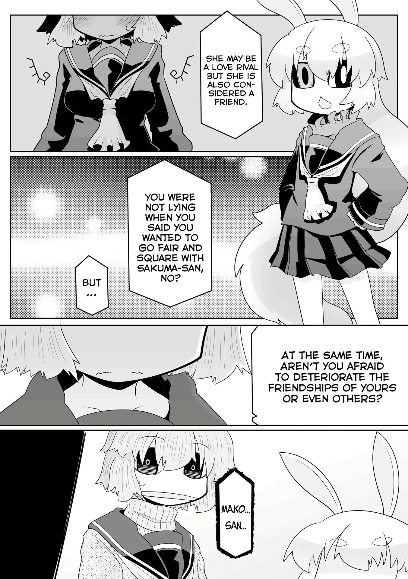 Mako-san to Hachisuka-kun. Chapter 45 page 8