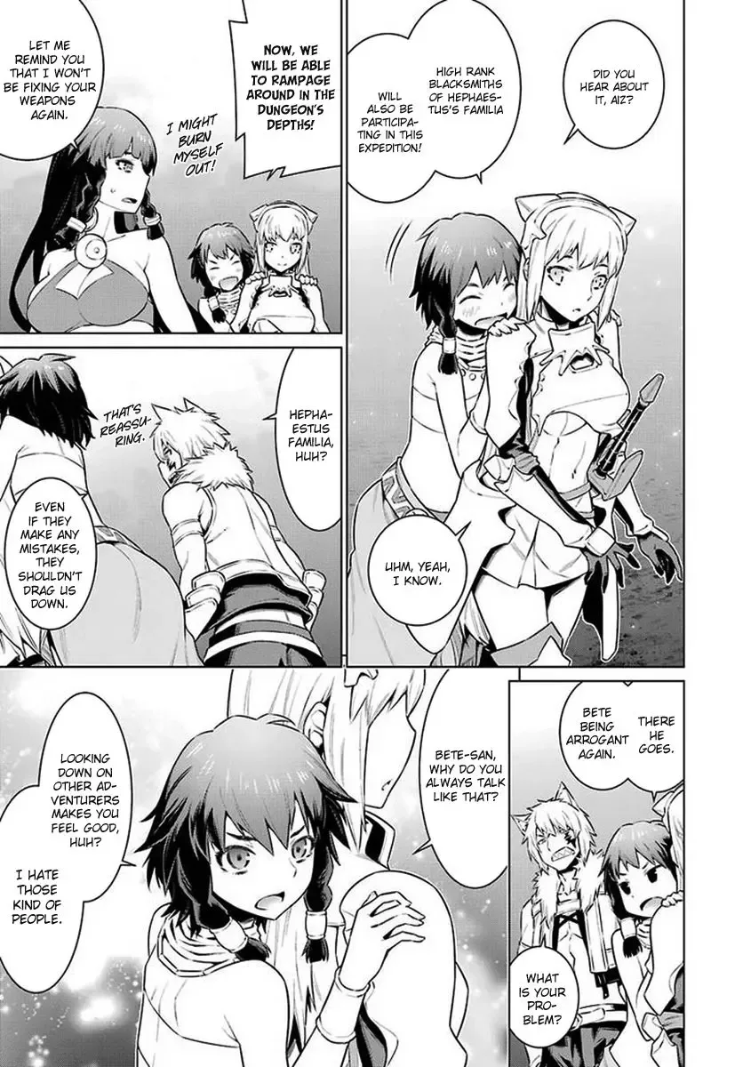 Dungeon ni Deai wo Motomeru no wa Machigatteiru Darou ka Chapter 41 page 14