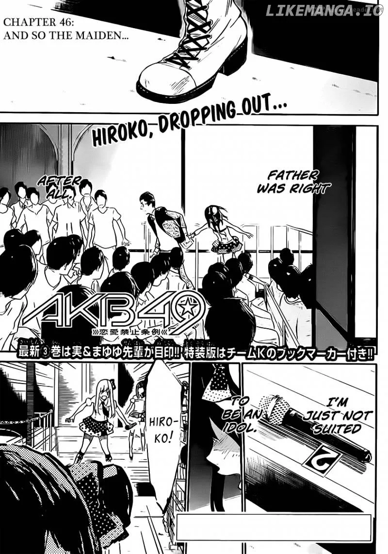 AKB49 - Renai Kinshi Jourei Chapter 46 page 2