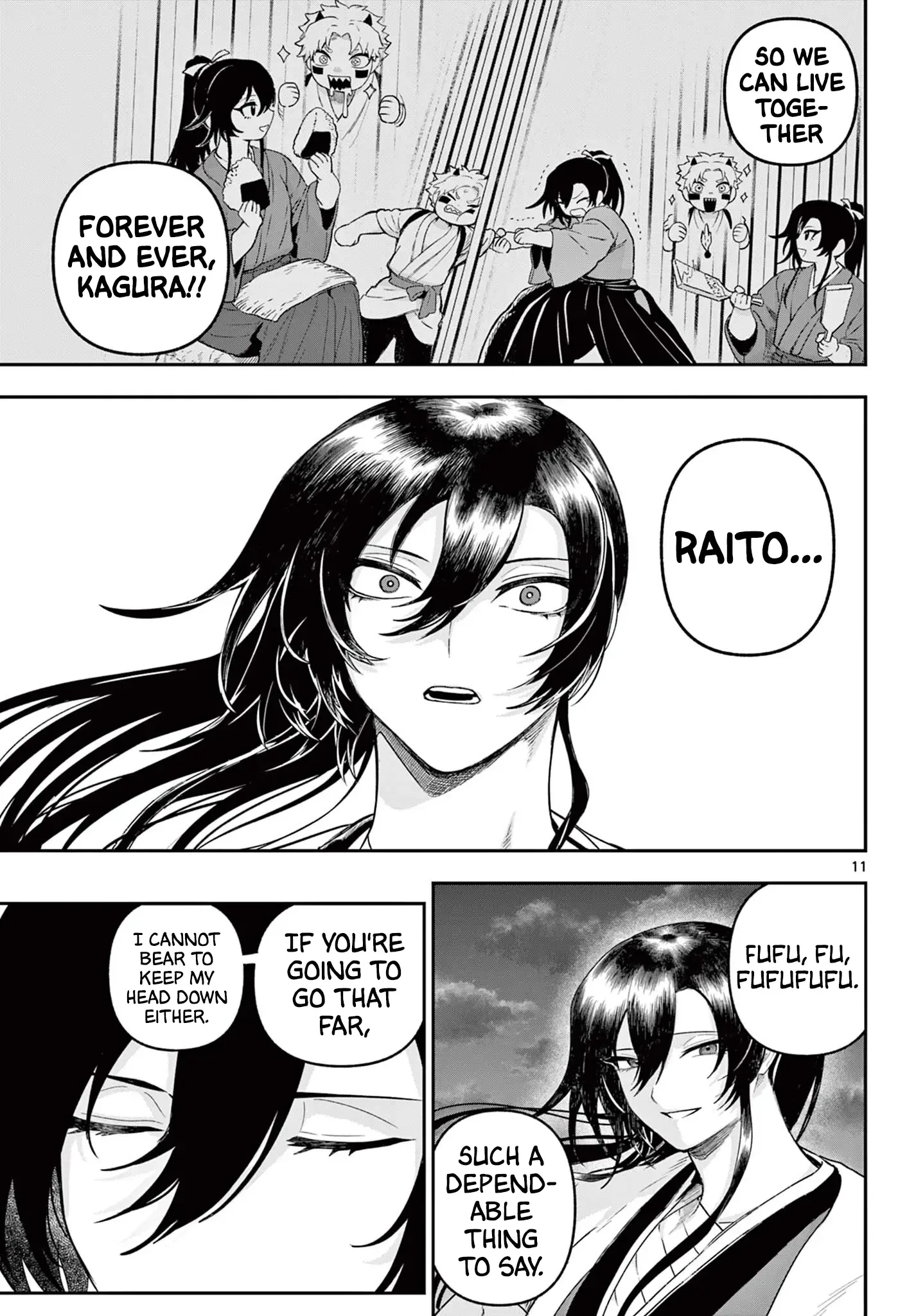 KaguRai: Kagura to Raito Chapter 32 page 11
