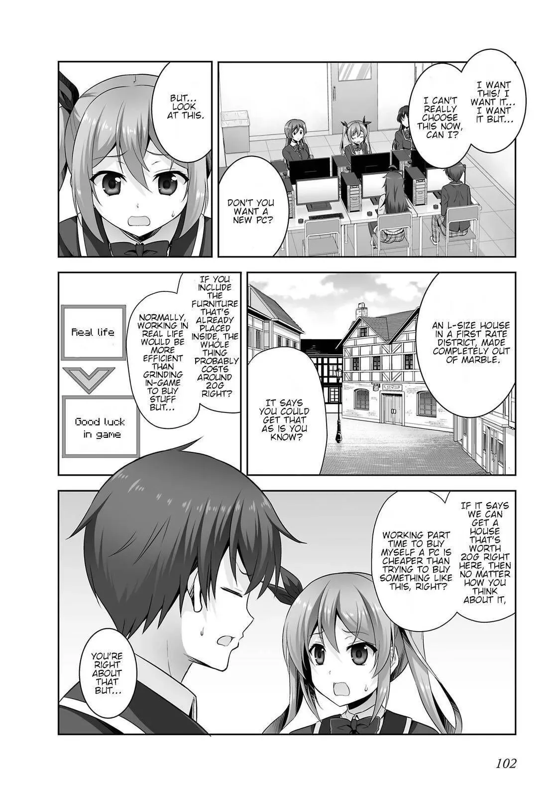 Netoge no Yome wa Onnanoko ja Nai to Omotta? Chapter 32 page 22