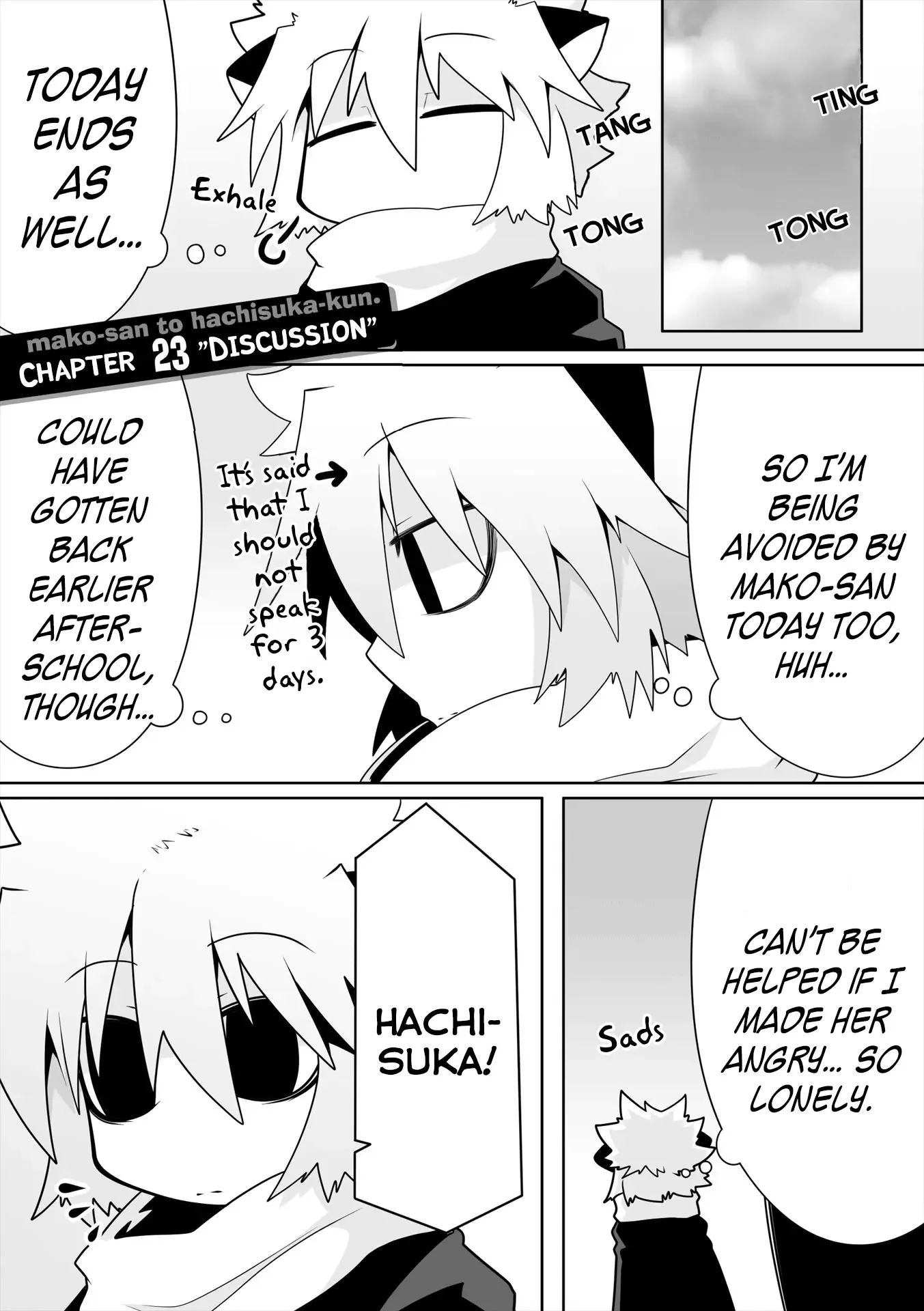 Mako-san to Hachisuka-kun. Chapter 23 page 1