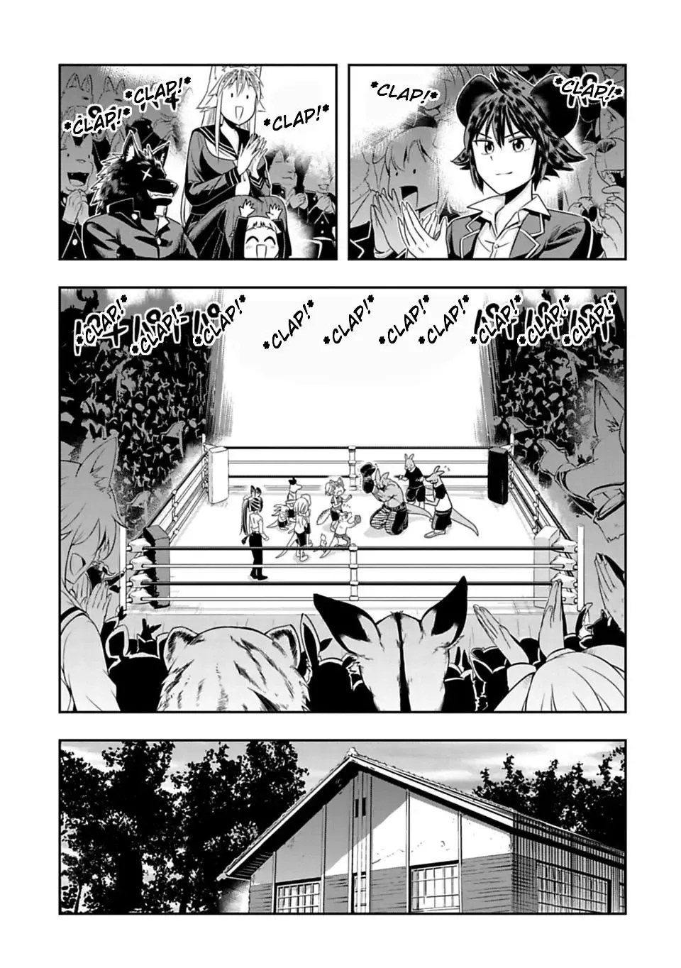 Murenase! Shiiton Gakuen Chapter 32 page 14