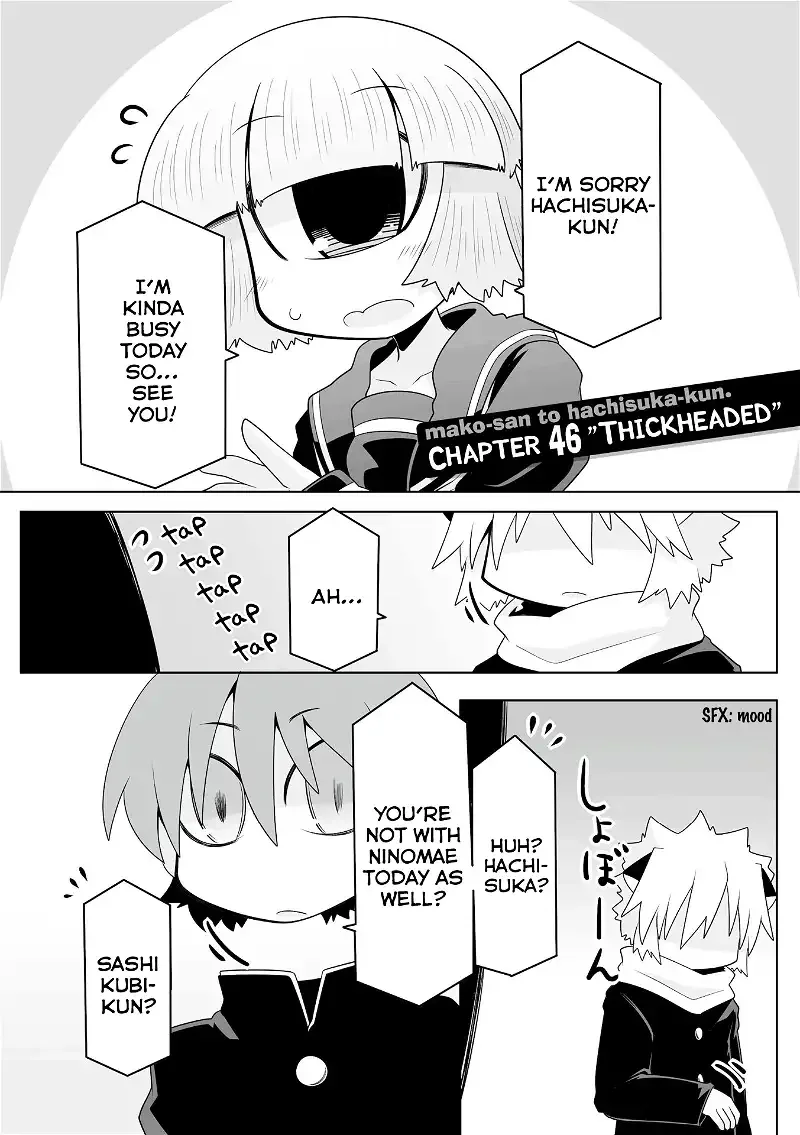 Mako-san to Hachisuka-kun. Chapter 46 page 1