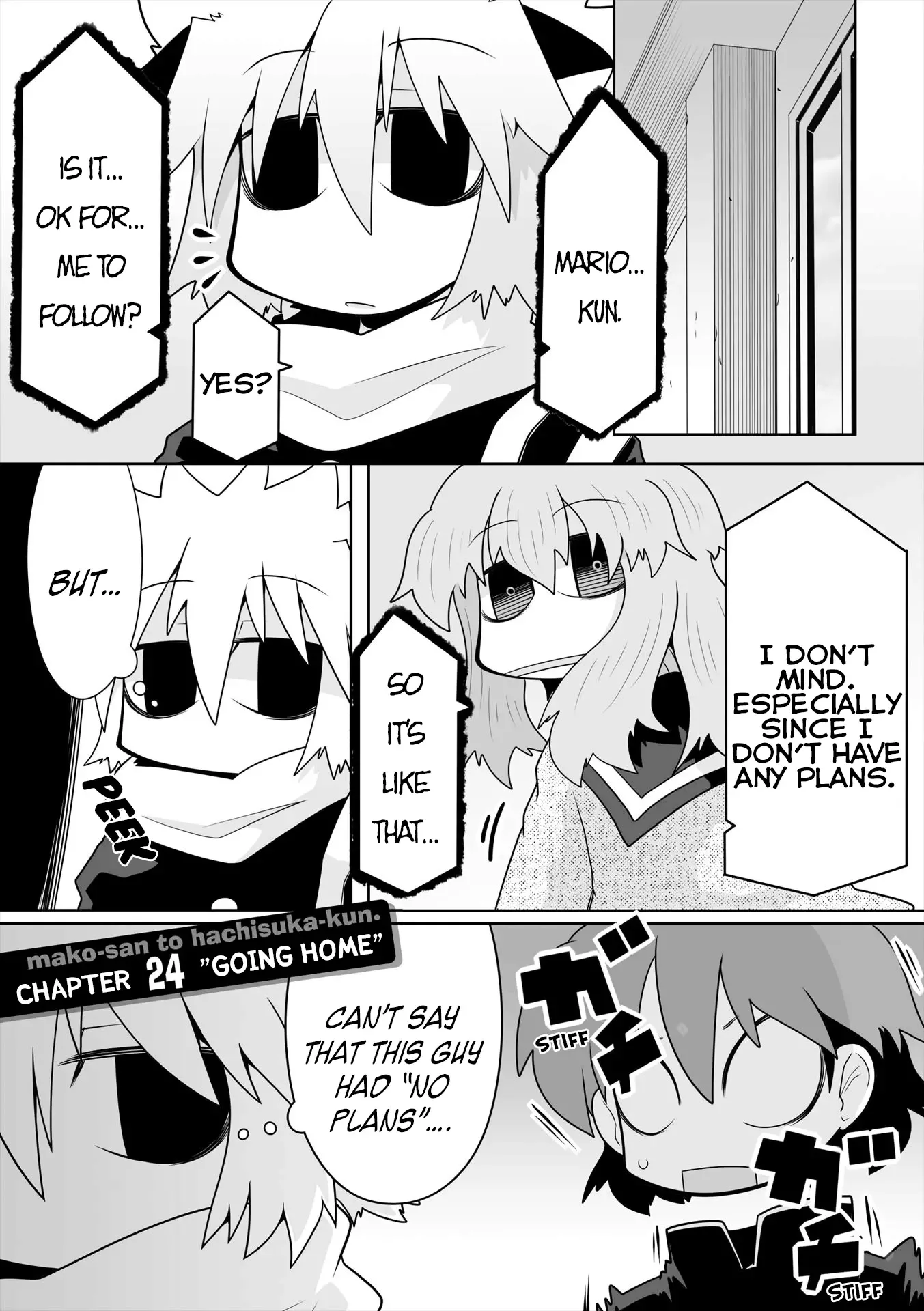 Mako-san to Hachisuka-kun. Chapter 24 page 1