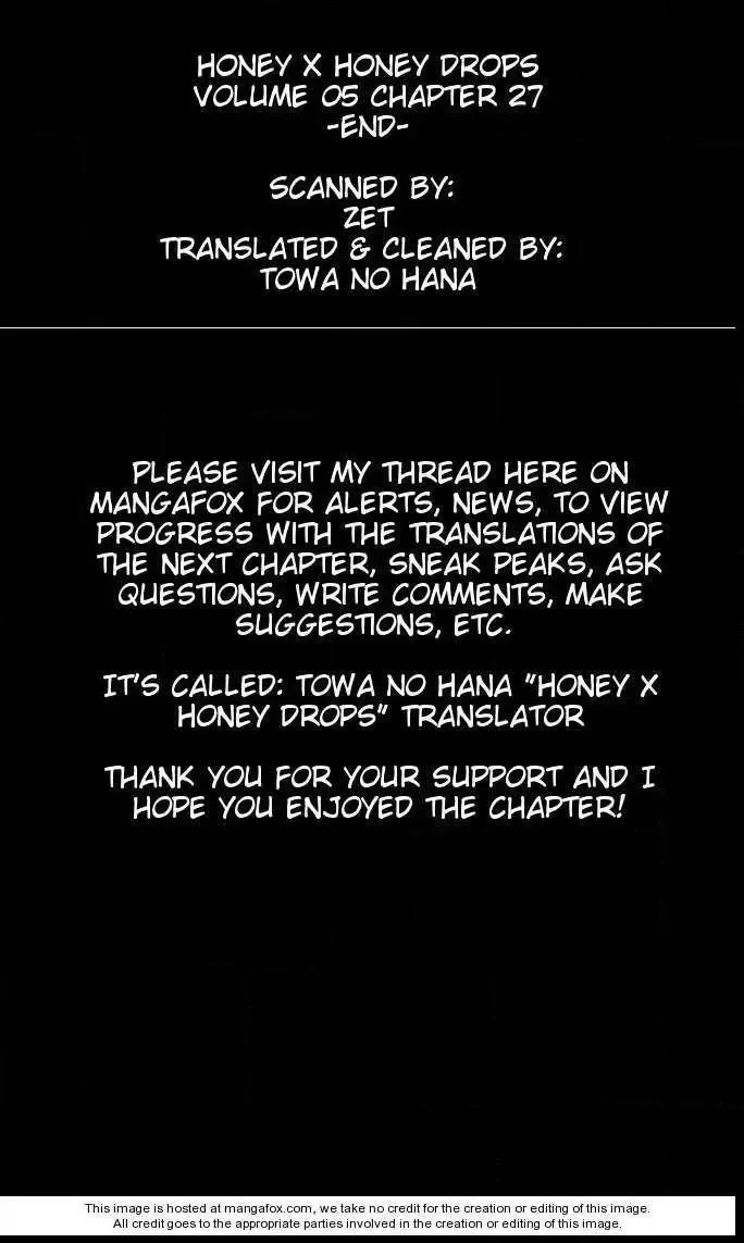 Honey x Honey Drops Chapter 27 page 30