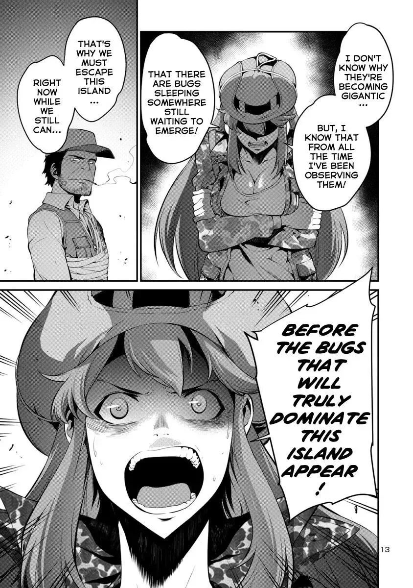 Kyochuu Rettou Chapter 33 page 13