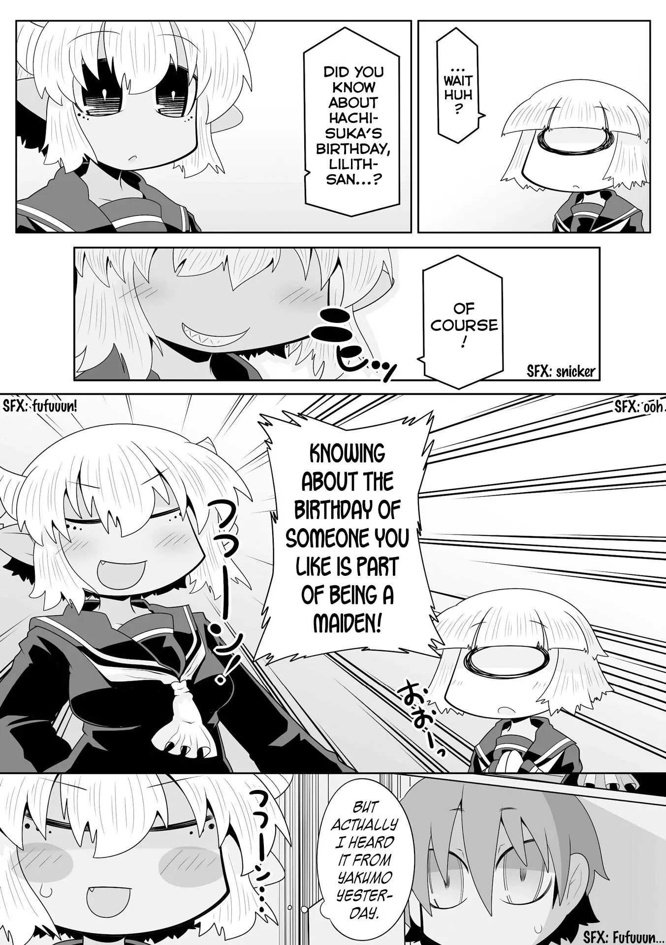 Mako-san to Hachisuka-kun. Chapter 47 page 4
