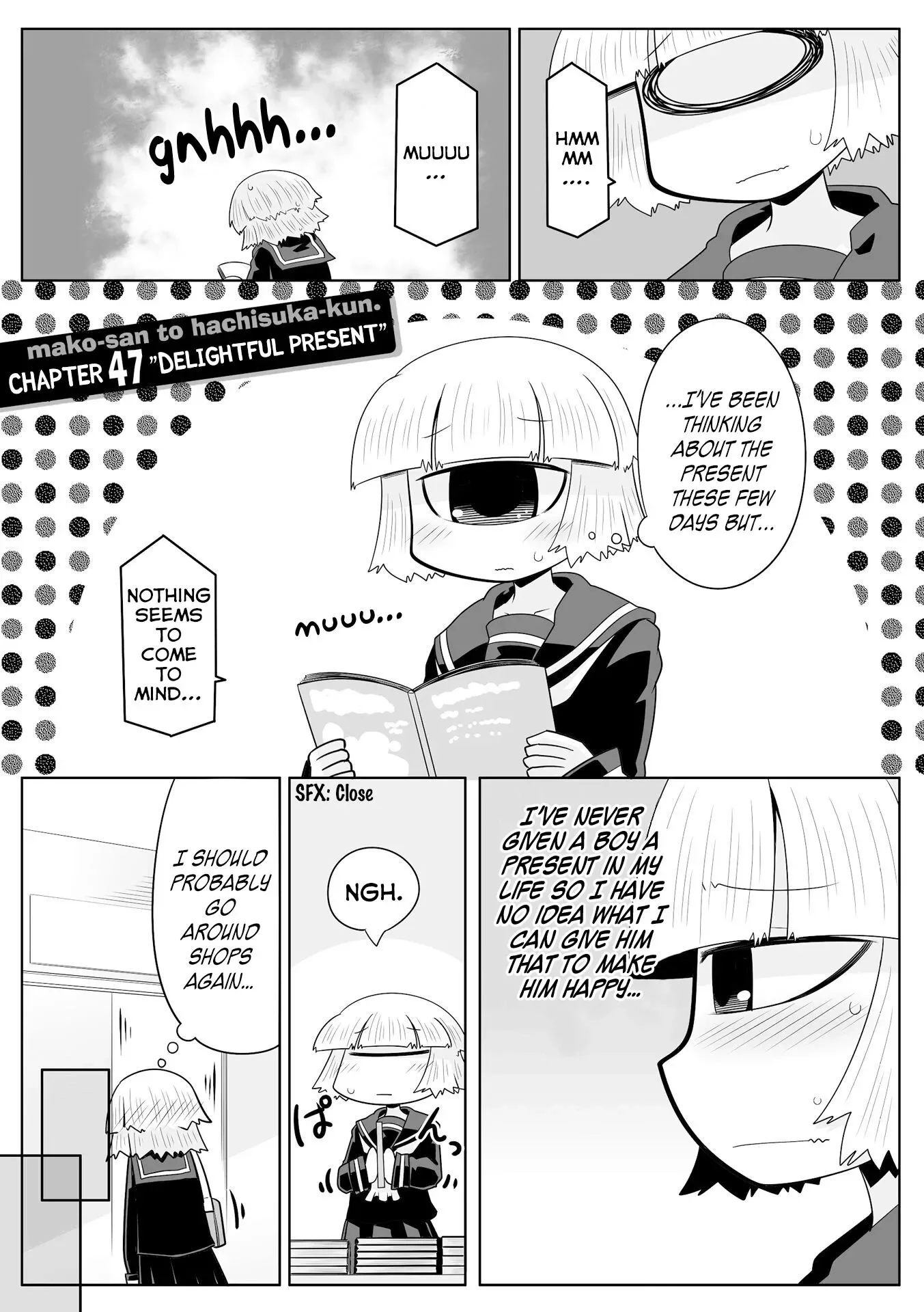 Mako-san to Hachisuka-kun. Chapter 47 page 1