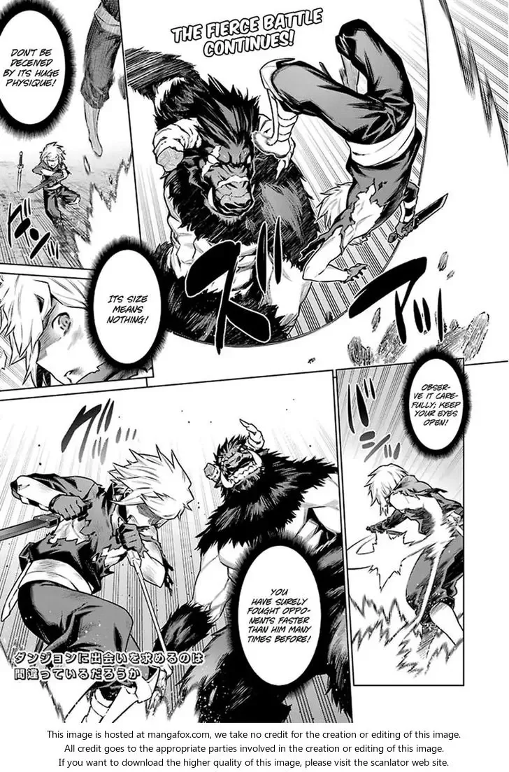 Dungeon ni Deai wo Motomeru no wa Machigatteiru Darou ka Chapter 44 page 1