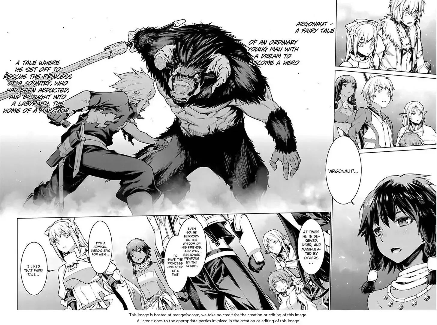 Dungeon ni Deai wo Motomeru no wa Machigatteiru Darou ka Chapter 44 page 4