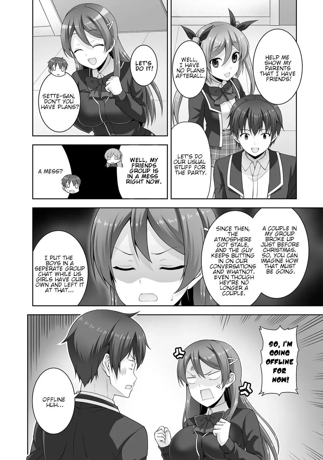 Netoge no Yome wa Onnanoko ja Nai to Omotta? Chapter 34 page 6