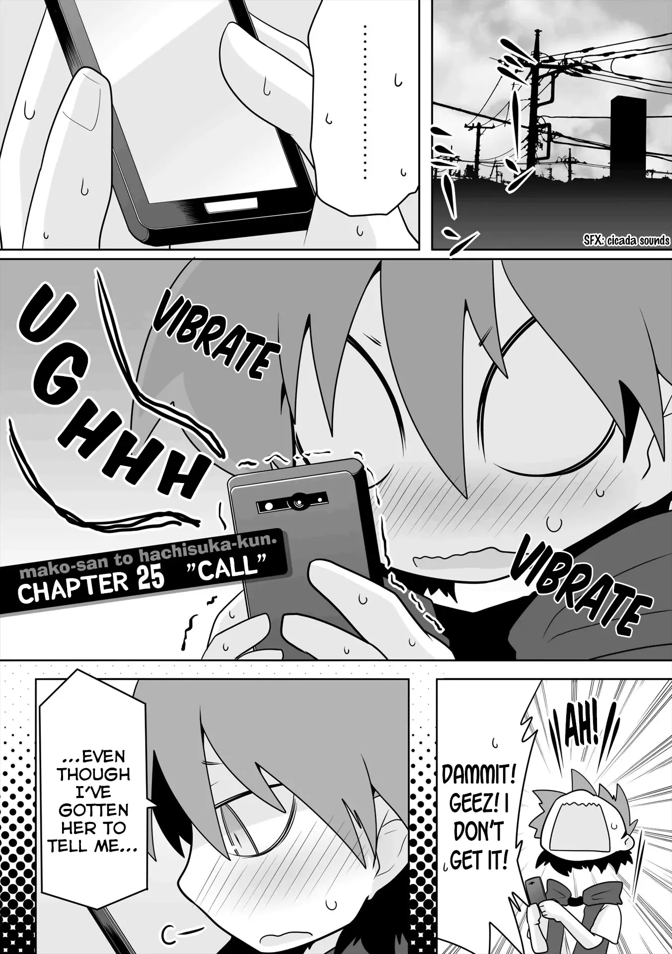 Mako-san to Hachisuka-kun. Chapter 25 page 1