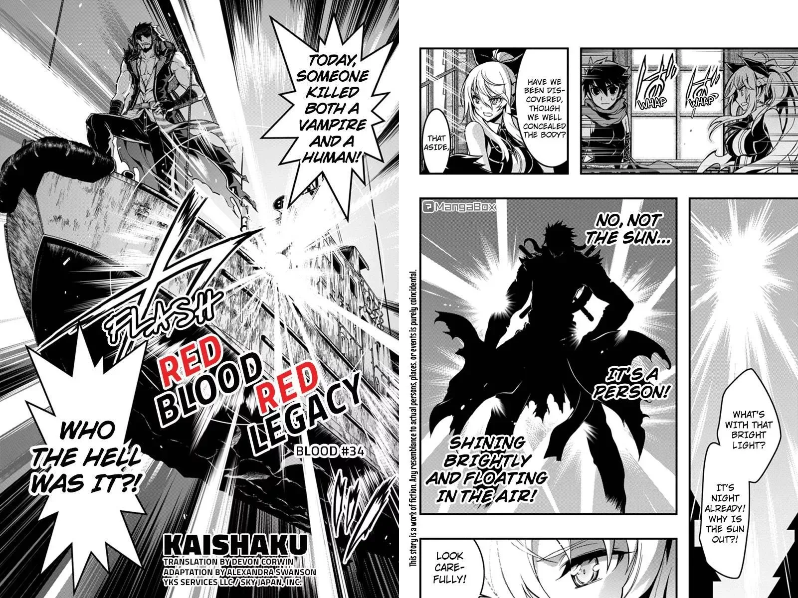 Aka Akatoretachi No Monogatari Chapter 34 page 1