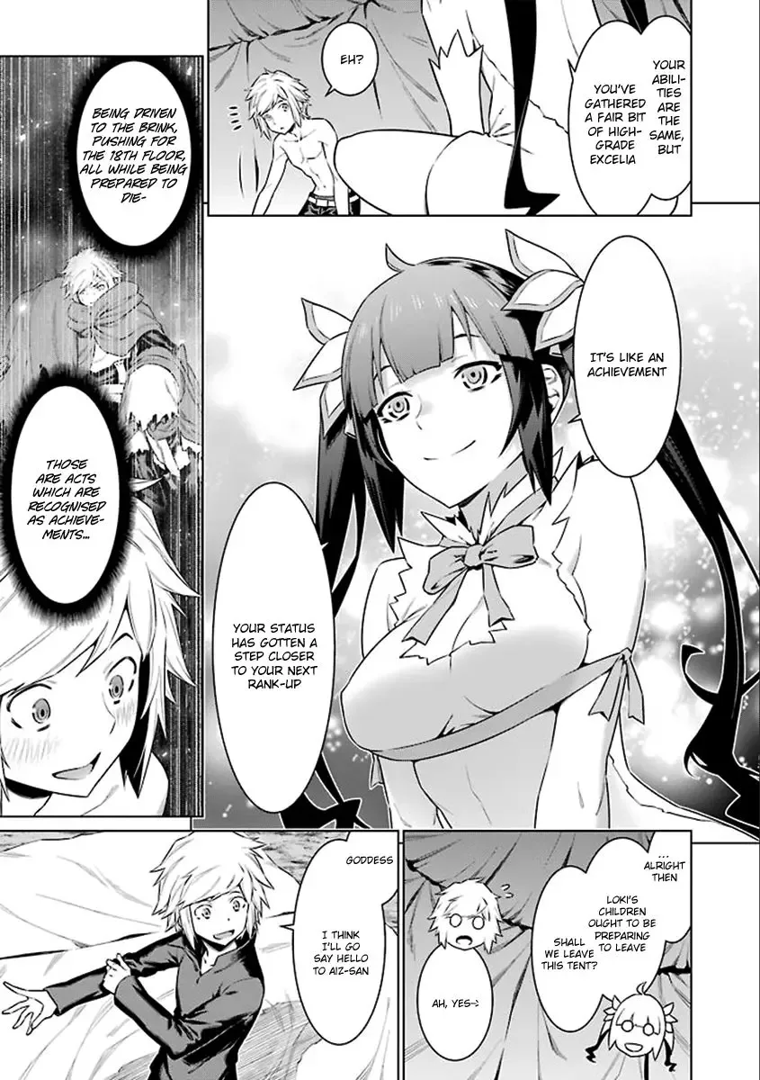 Dungeon ni Deai wo Motomeru no wa Machigatteiru Darou ka Chapter 73 page 9