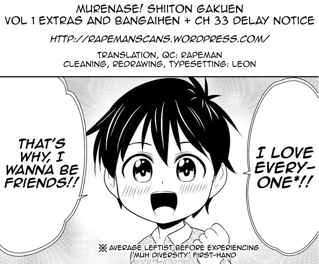 Murenase! Shiiton Gakuen Chapter 32.6 page 30