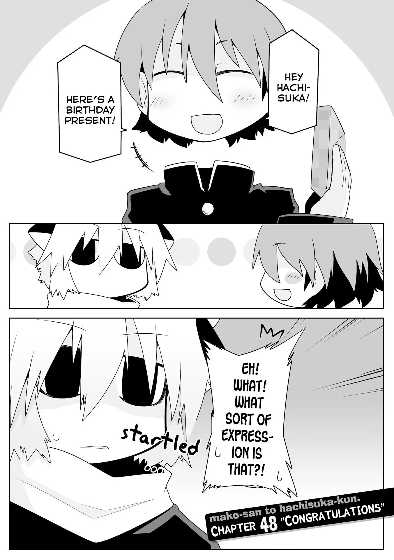 Mako-san to Hachisuka-kun. Chapter 48 page 1