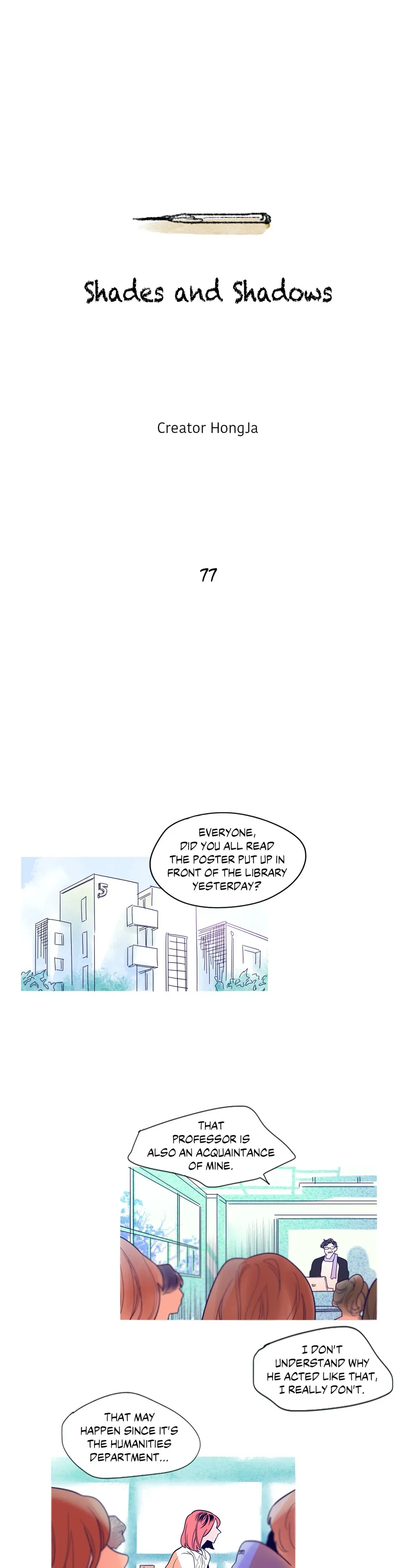 Shades and Shadows Chapter 77 page 1