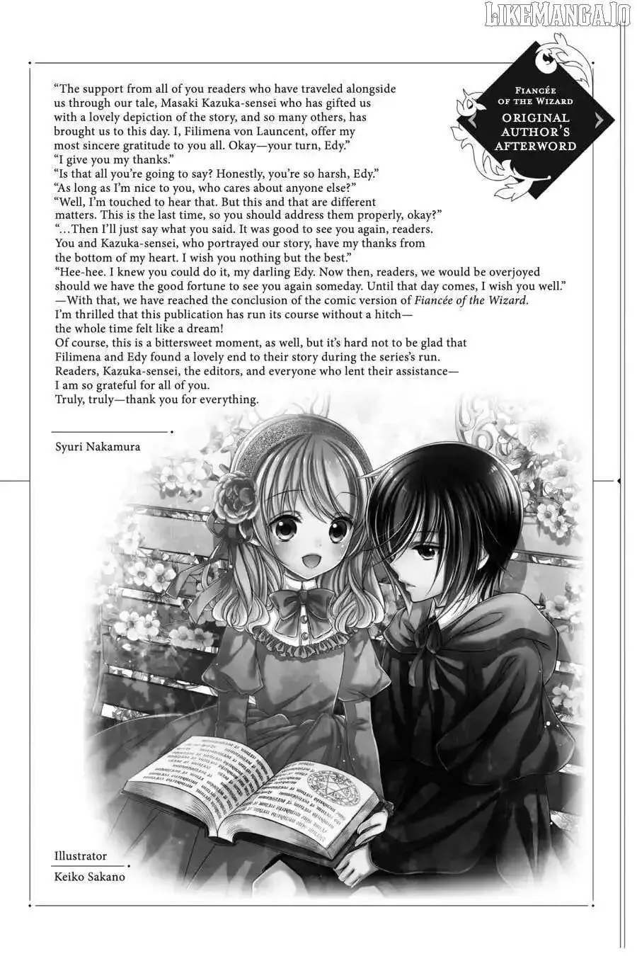 Mahoutsukai no Konyakusha Chapter 24.5 page 1