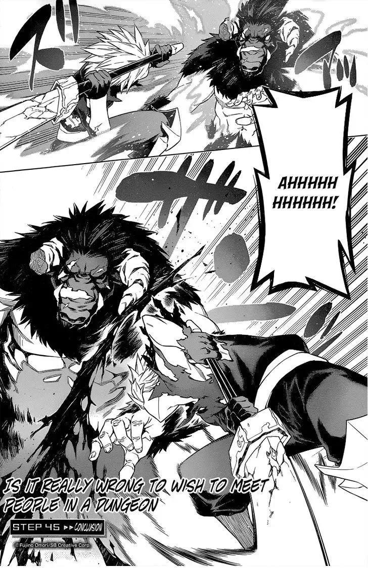 Dungeon ni Deai wo Motomeru no wa Machigatteiru Darou ka Chapter 45 page 4